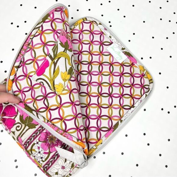 🌺 Vera Bradley 🌺 I-pad mini laptop case sleeve bag floral padded zipper - Picture 6 of 6